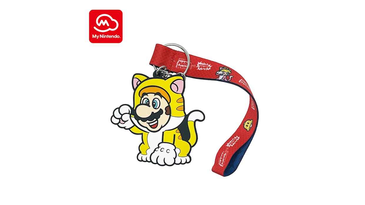 Super Mario 3D World™ + Bowser's Fury Cat Mario Keychain